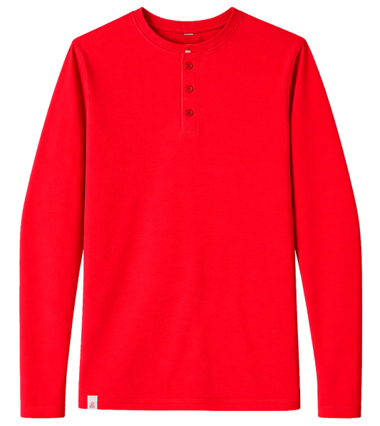 KANGOL LONG SLEEVE SHIRT RED - K9188- 6PC PACK