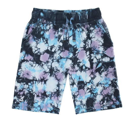 KANGOL TIE DYE SHORTS ICE BLUE - K9297S- 6PC PACK