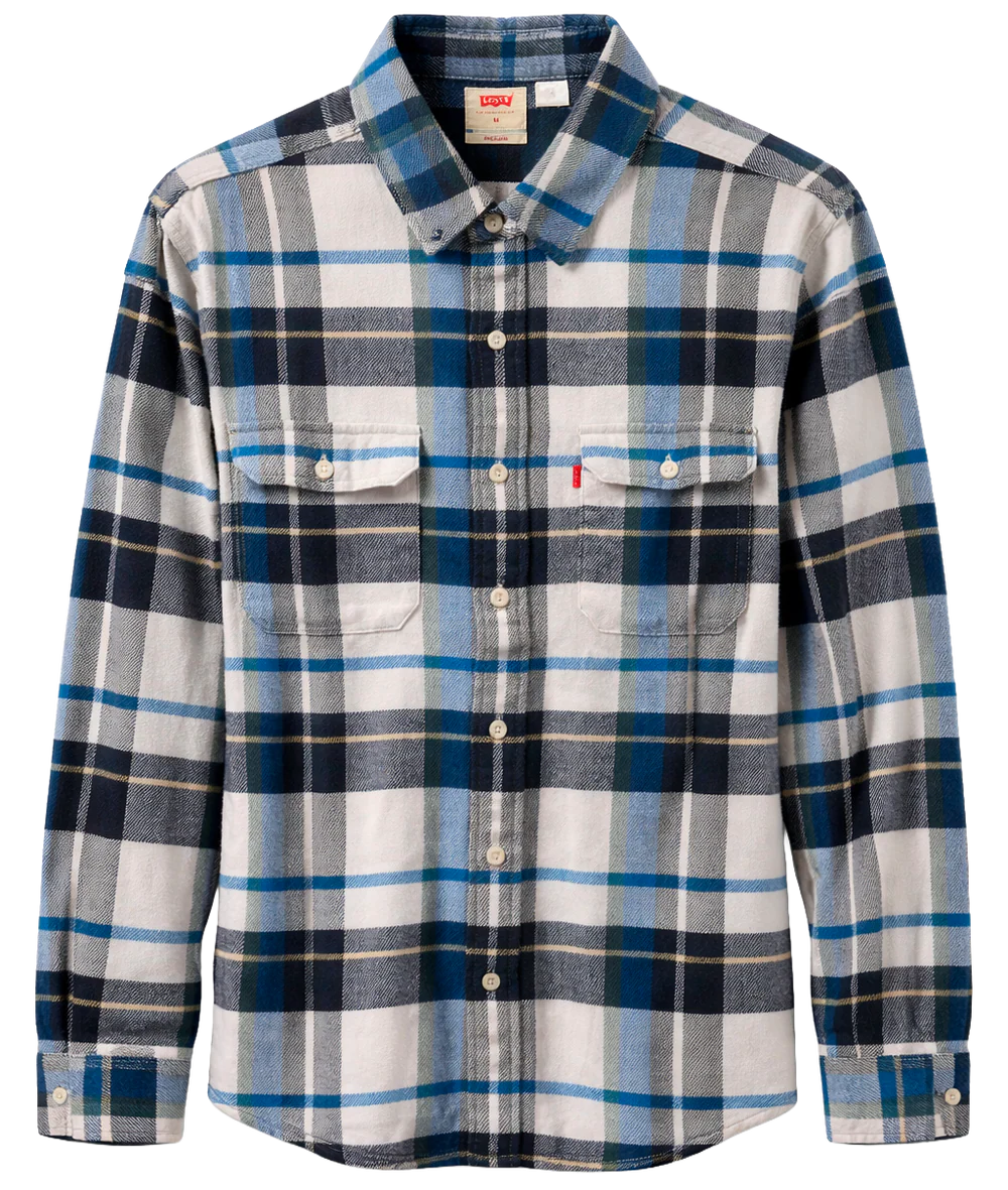 LEVI ASSORTED L/S B/D SHIRTS ASSORTED- 6PC PACK