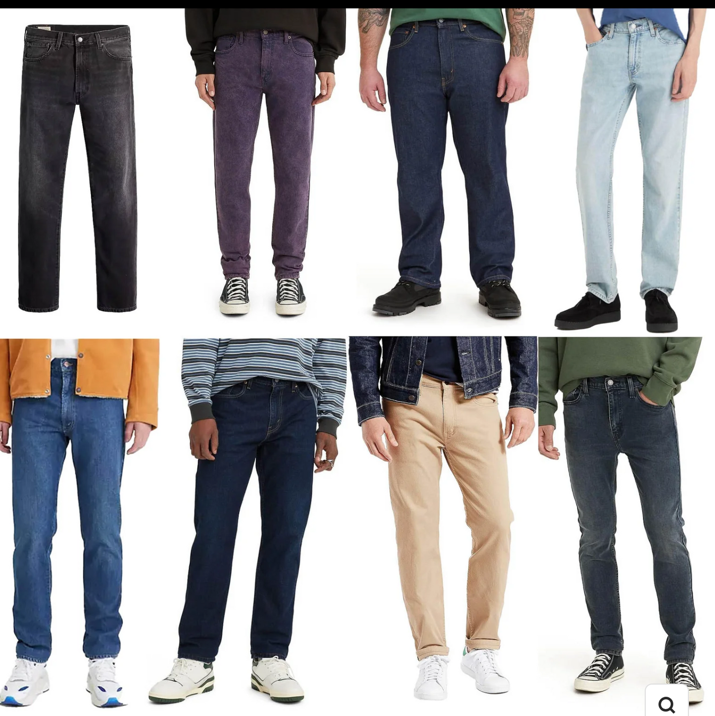 Levi ASSORTED JEANS- 12PC PACK