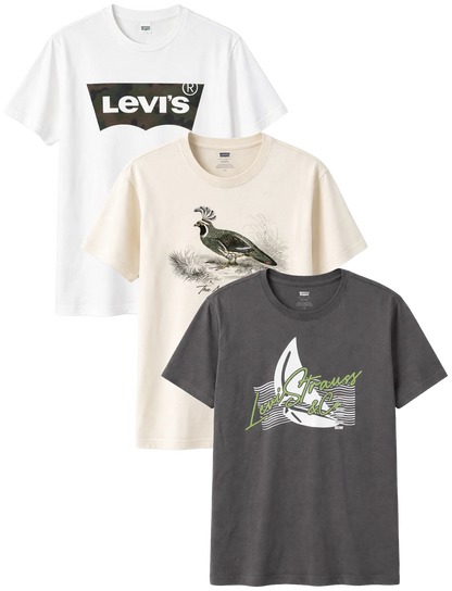 LEVI ASSORTED TEES- 6PC PACK