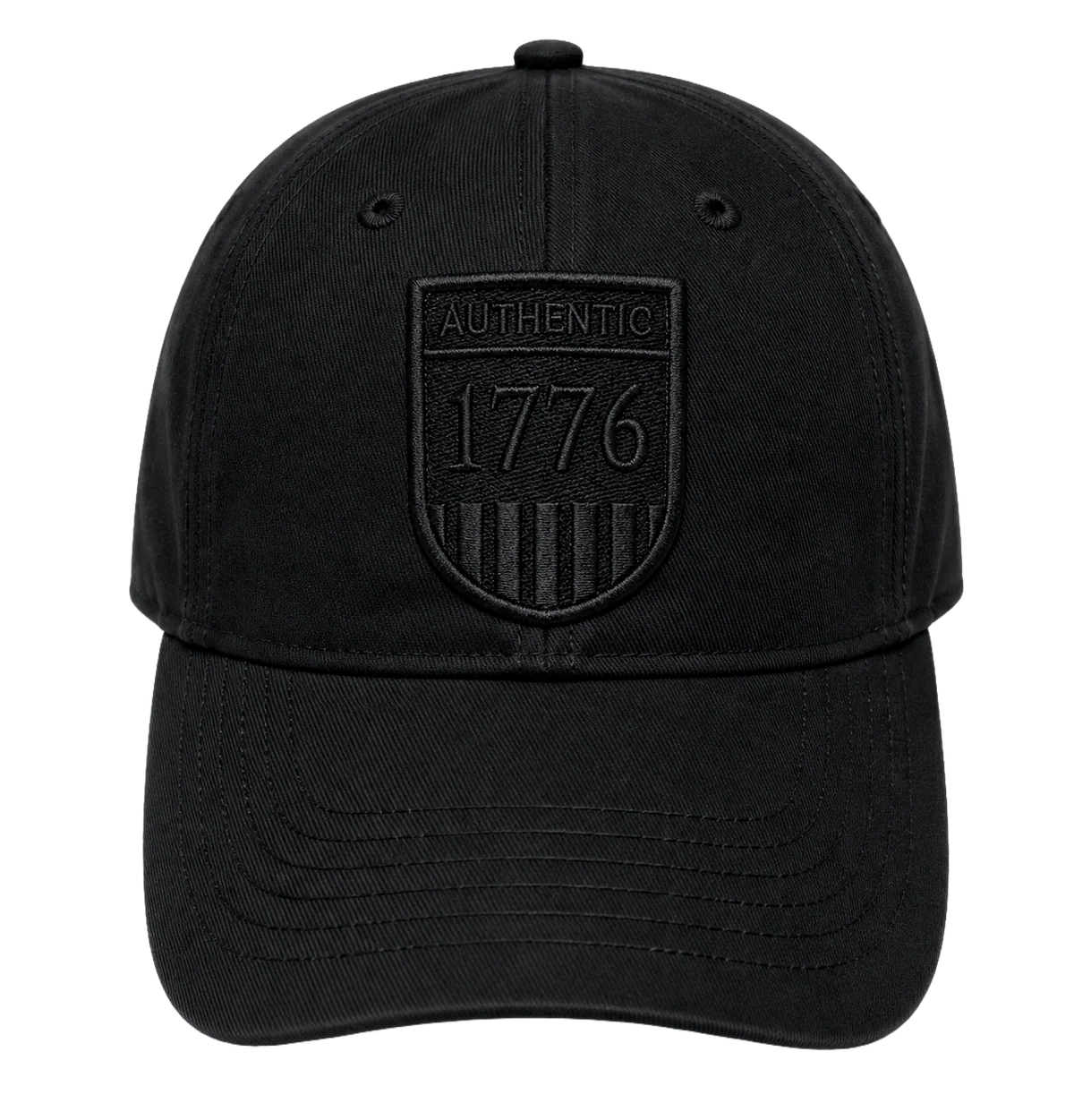 LICENSED AUTHENTIC 1776 DAD HAT BLACK - BA30716GENU