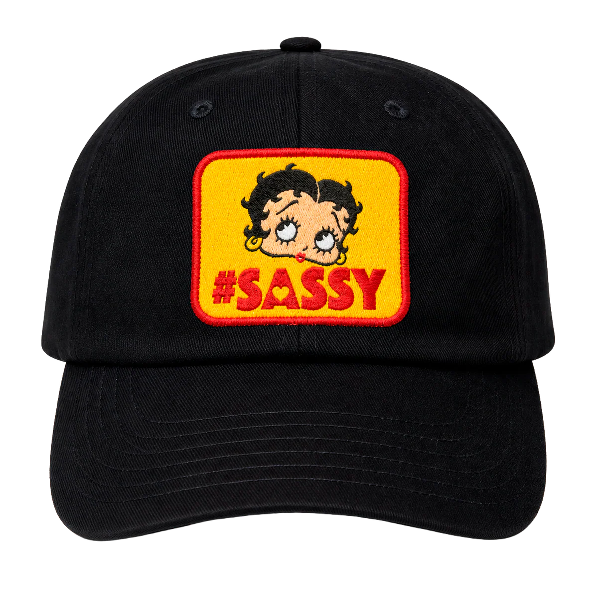 LICENSED BETTY BOOP DAD HAT BLACK - BA24593BTBU