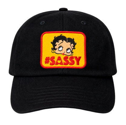 LICENSED BETTY BOOP DAD HAT BLACK - BA24593BTBU