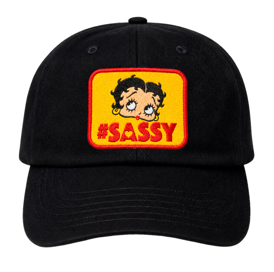 LICENSED BETTY BOOP DAD HAT BLACK - BA24593BTBU