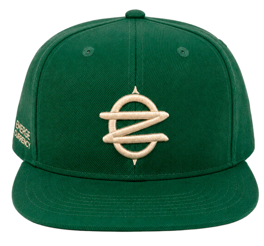 LICENSED MUSIC SNAPBACK HAT GREEN - CLOZEE