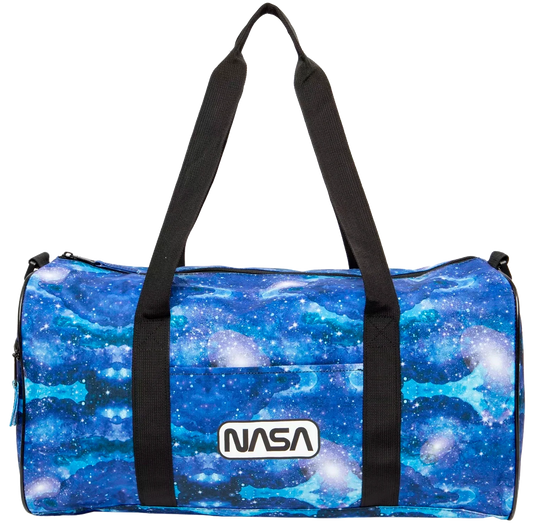 LICENSED NASA GALAXY DUFFLE BAG BLUM - DB25504NASU1-6PC PACK