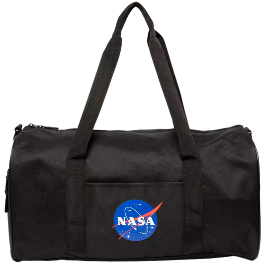 LICENSED NASA LOGO DUFFLE BAG BLACK - DB25504NASU- 6PC PACK