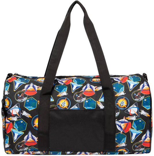 LICENSED NASA PRIDE DUFFLE BAG BLACK - DB25504NASU3 - 6PC PACK