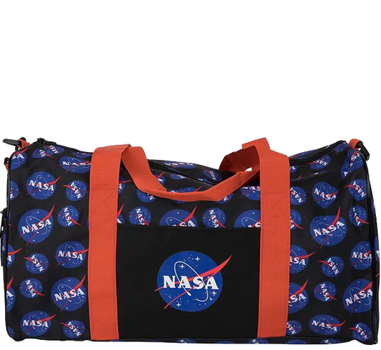 LICENSED NASA PRINT DUFFLE BAG NAVY - DB25504NASU2 - 6PC PACK