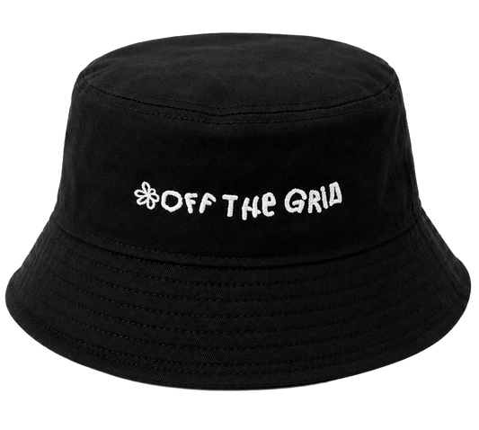 LICENSED OFF THE GRID BUCKET HAT BLACK - 101314