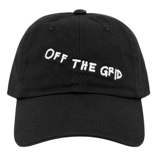 LICENSED OFF THE GRID DAD HAT BLACK - 101313