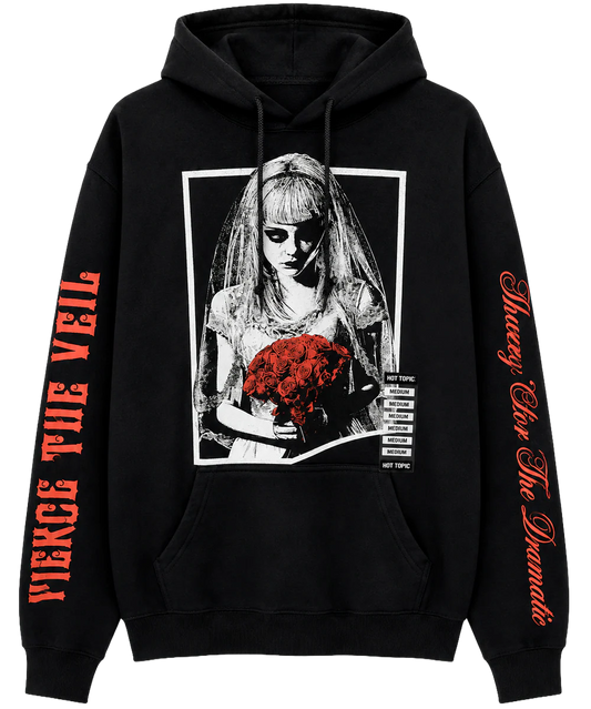 LICENSED PIERCE THE VEIL MUSIC HOODIE BLACK - 40453000