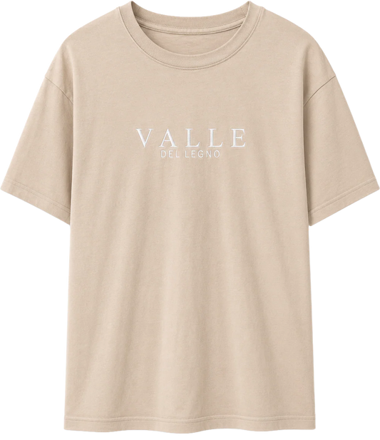 LICENSED VALLE DEL LEGNO T-SHIRT BEIGE - 1506
