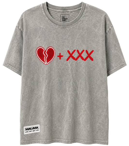 LICENSE MUSIC TOUR T-SHIRT GRAY - MALUMA