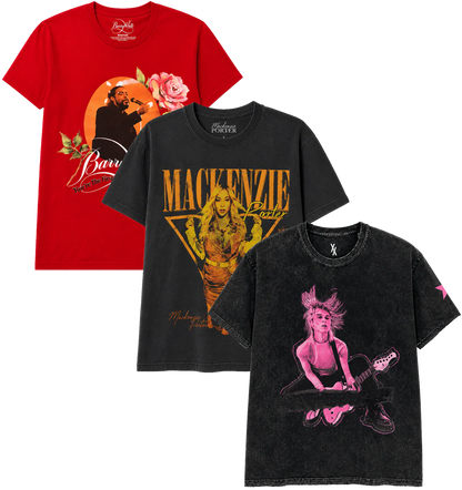 LICENSED ASSORTED MUSIC TEES