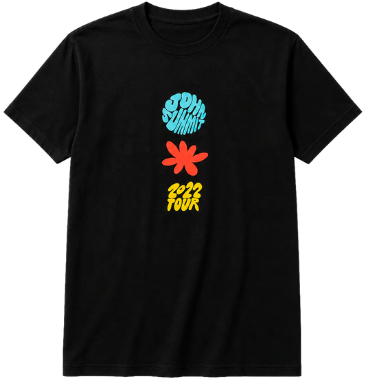 OFF THE GRID GRAPHIC T-SHIRT BLACK - JOHN SUMMIT TOUR 2022