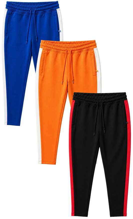 REBEL MINDS ASSORTED TRACK PANTS ASST - RMJGRA- 6PC PACK