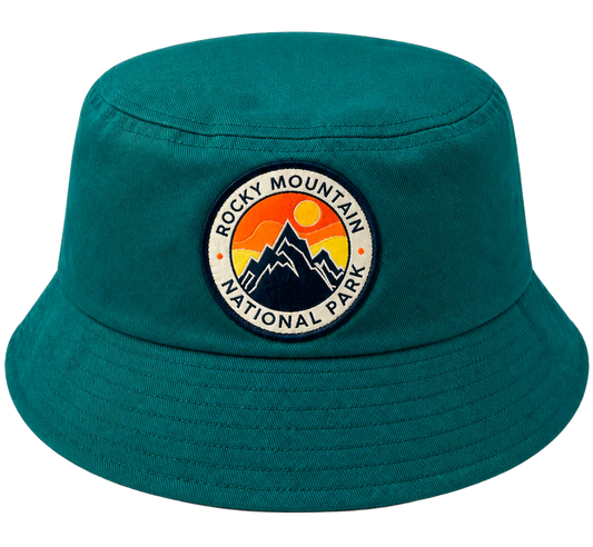 ROCKY MOUNTAIN NATIONAL PARK BUCKET HAT TEAL - FC26752NPFU