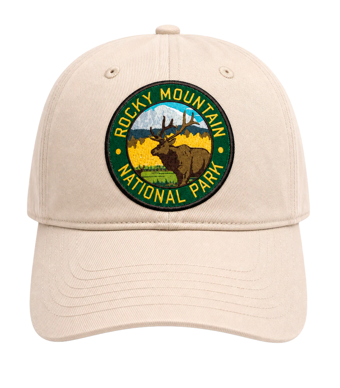 ROCKY MOUNTAIN NATIONAL PARK DAD HAT CREAM - BA24490NPFU