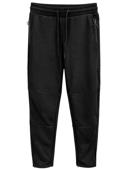 TRUE BORN TRACK PANTS BLACK - TF601- 6PC PACK