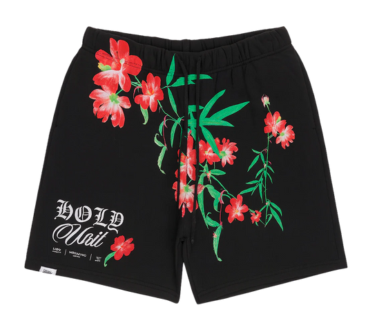 UNDERTD GRAPHIC SWEAT SHORTS BLACK - US5202