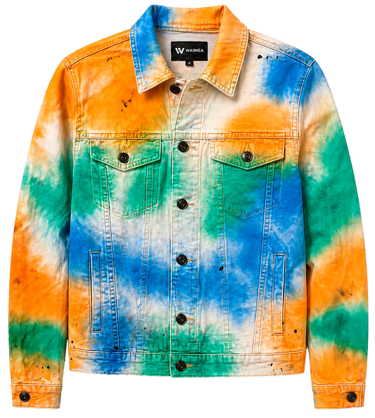 WAIMEA DENIM JACKET MULTI WASH - M6167D- 6PC PACK