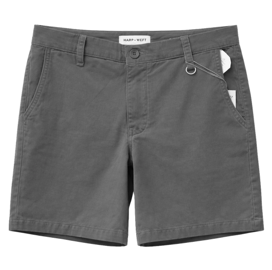 WARP + WEFT CHINO SHORT GREY - 441007- 6PC PACK