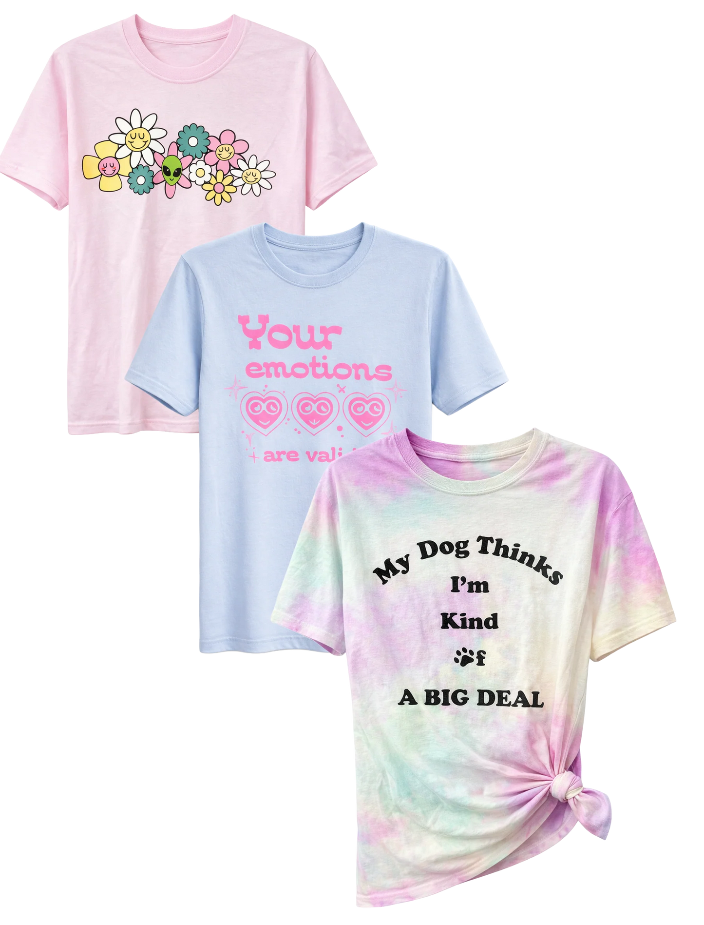 WOMENS LICENSED ASSORTED T-SHIRTS ASST - LCWMTS25 / OP3179- 6PC PACK