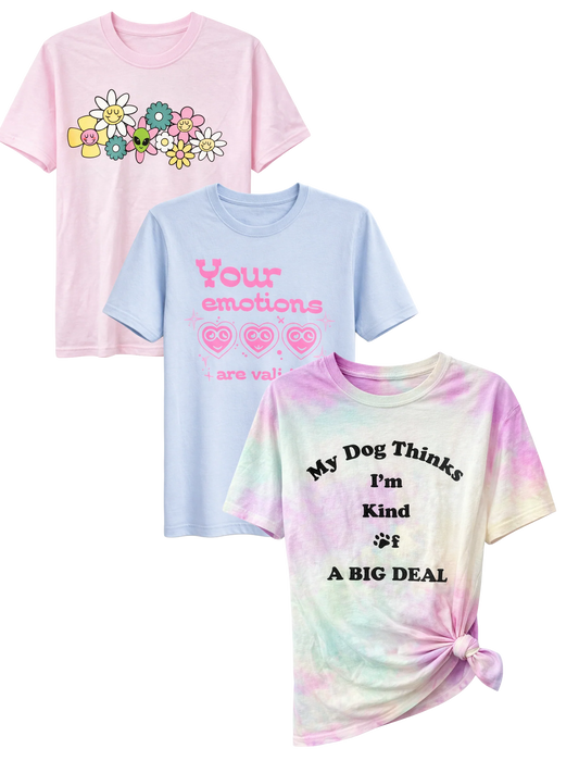 WOMENS LICENSED ASSORTED T-SHIRTS ASST - LCWMTS25 / OP3179- 6PC PACK