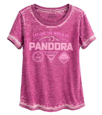 WOMENS LICENSED ASSORTED T-SHIRTS ASST - LCWMTS25 / OP3179- 6PC PACK